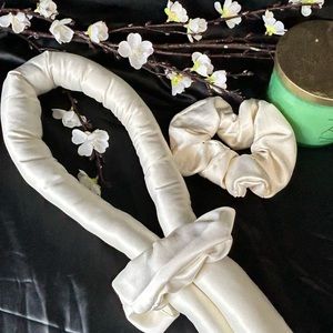 Silk Heatless curlers, overnight Hair Curling Set , Damage Free Curls, Roller,